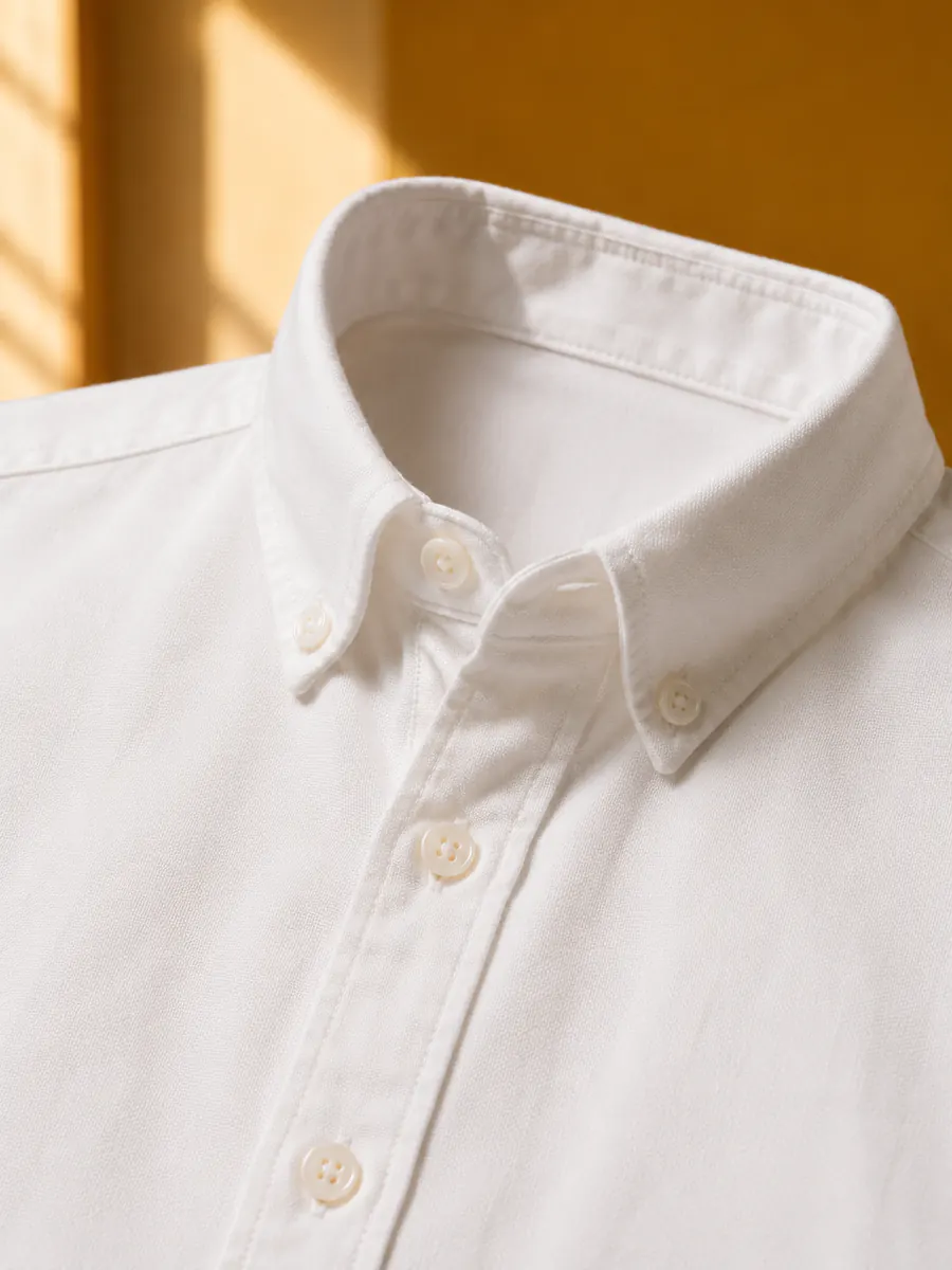 OutfitPlus XXL Casual Cotton Shirt, close-up of the fabric texture